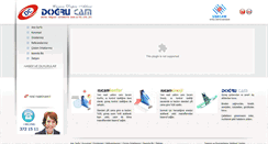 Desktop Screenshot of dogrucam.com.tr